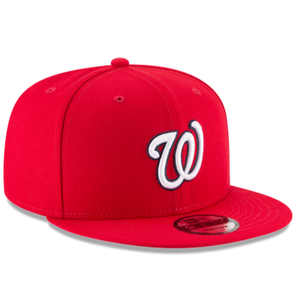 WASHINGTON NATIONALS TEAM COLOR BASIC 9FIFTY SNAPBACK-RED