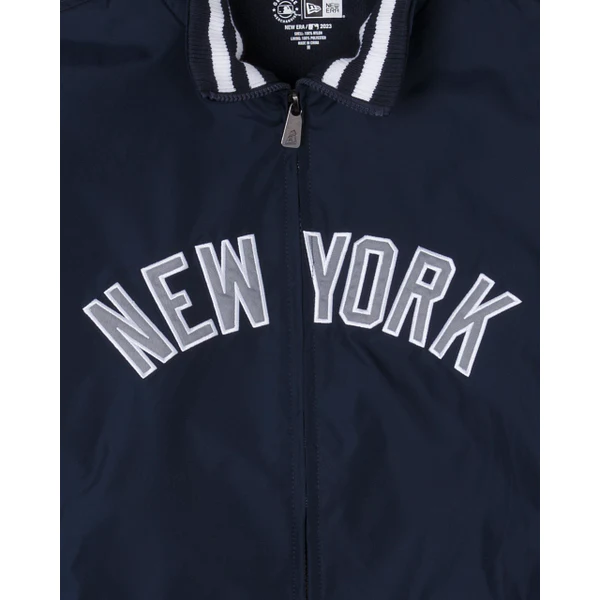 New Era New York Yankees Zip Up Jacket-Navy
