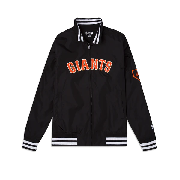 New Era San Francisco Giants Track Jacket-Black