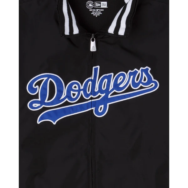 New Era Los Angeles Dodgers Track Jacket-Black