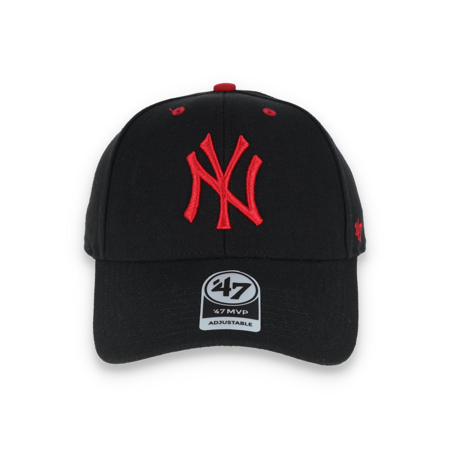 '47 BRAND NEW YORK YANKEES  '47 MVP ADJUSTABLE HAT-BLACK