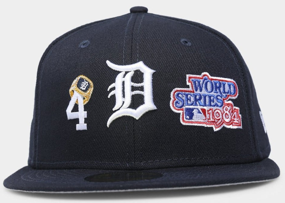 DETROIT TIGERS NEW ERA MULTI patch 59FIFTY FITTED HAT Nvsoccer.com