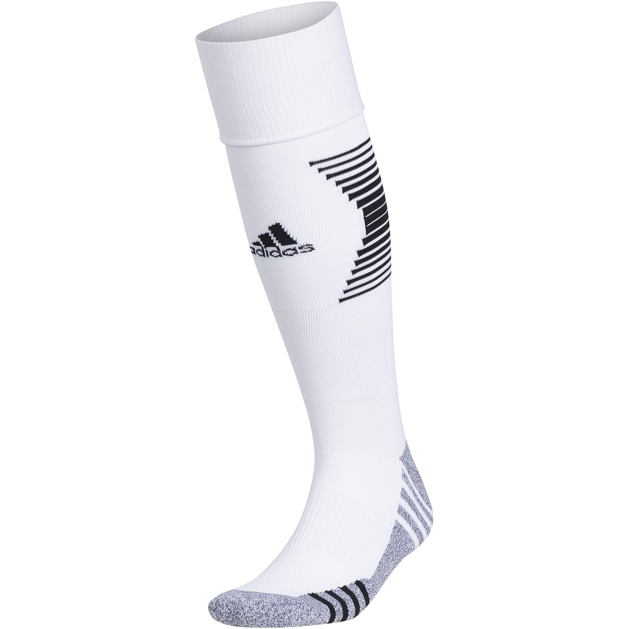 Adidas Team Speed 3 Soccer OTC Socks-White/Black