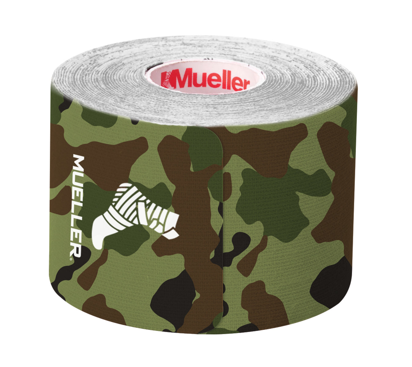 Mueller Pre-Cut Kinesiology Tape-Green Camo