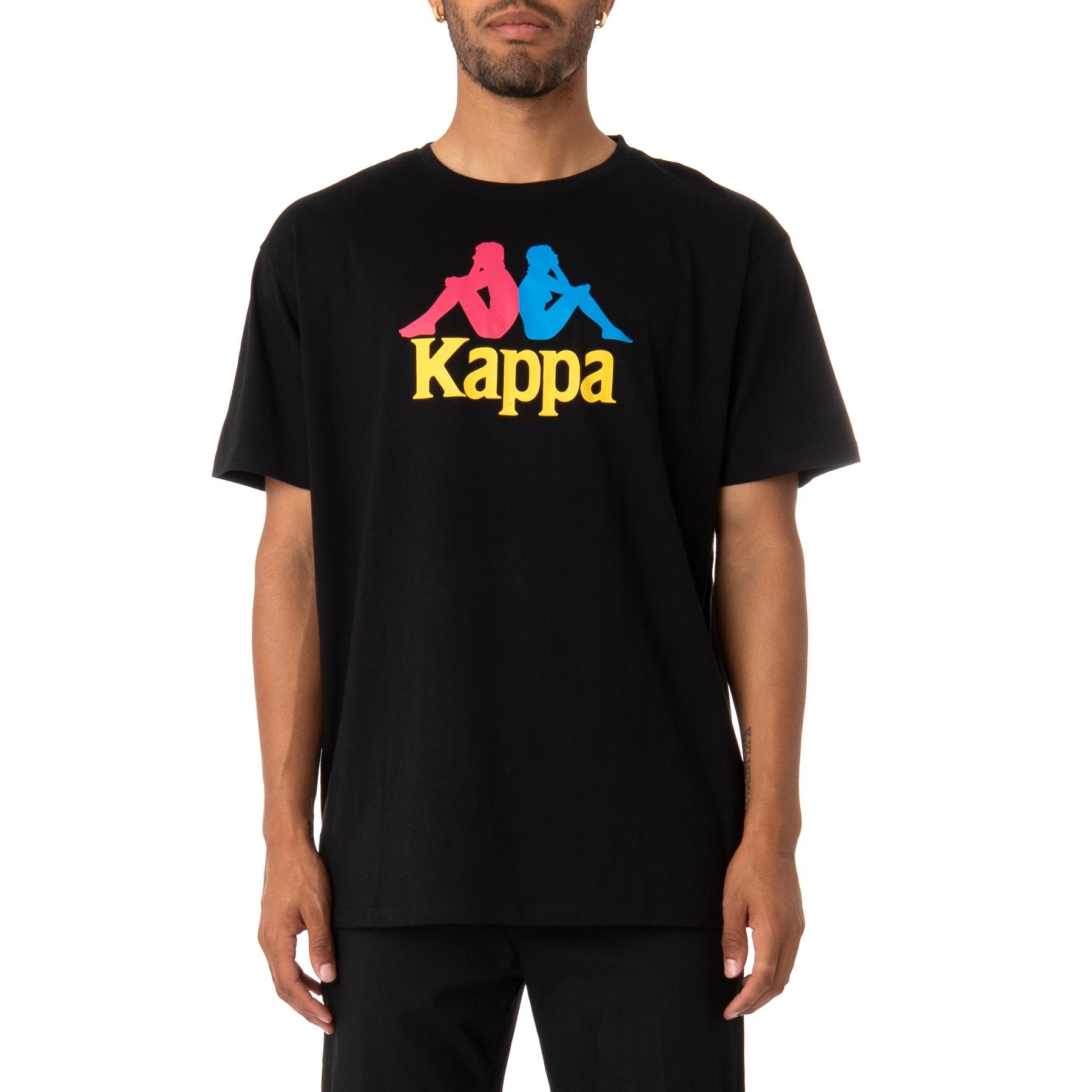 Kappa Men's AUTHENTIC ESTESSI T-SHIRT - BLACK