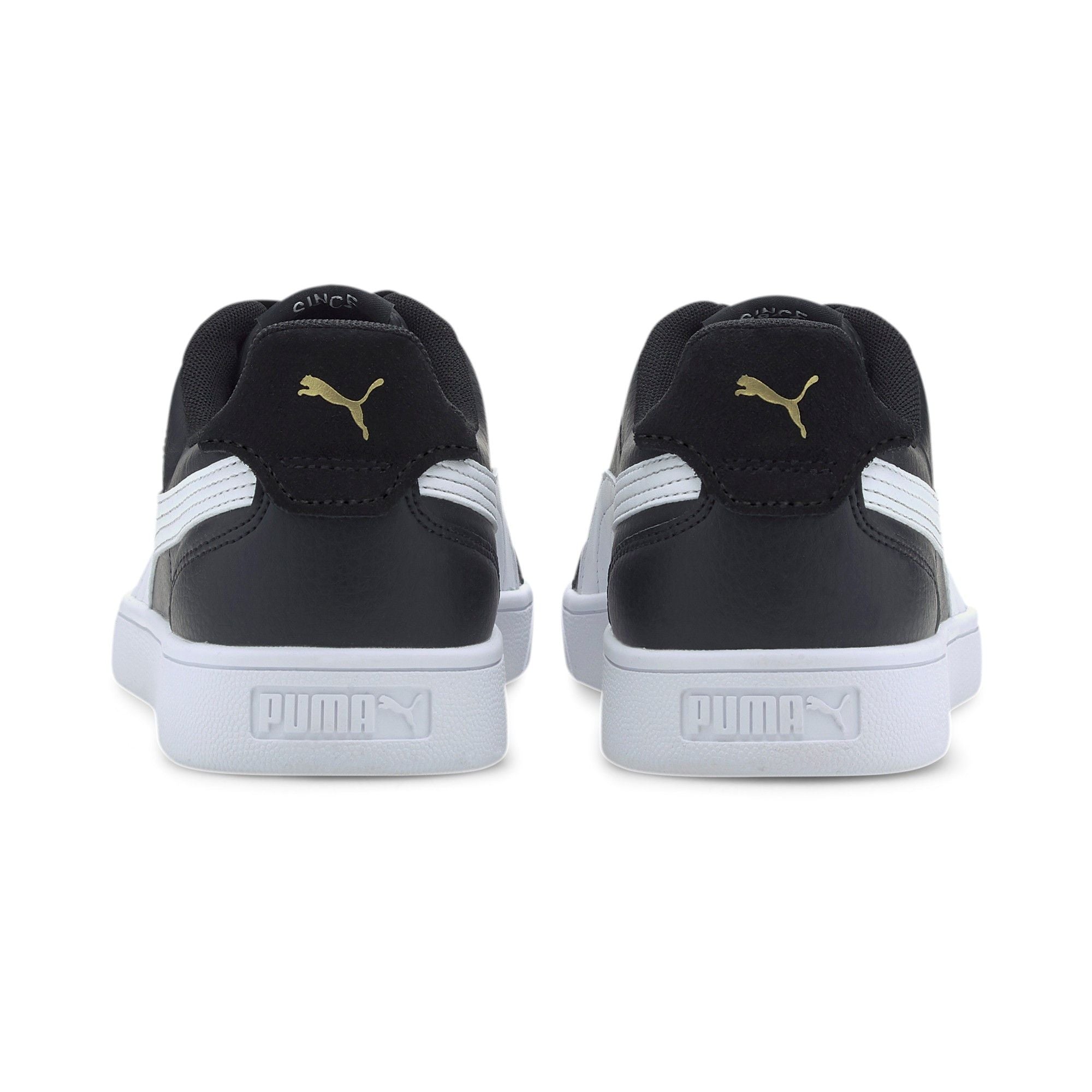PUMA Shuffle Sneakers-Black/White/Gold