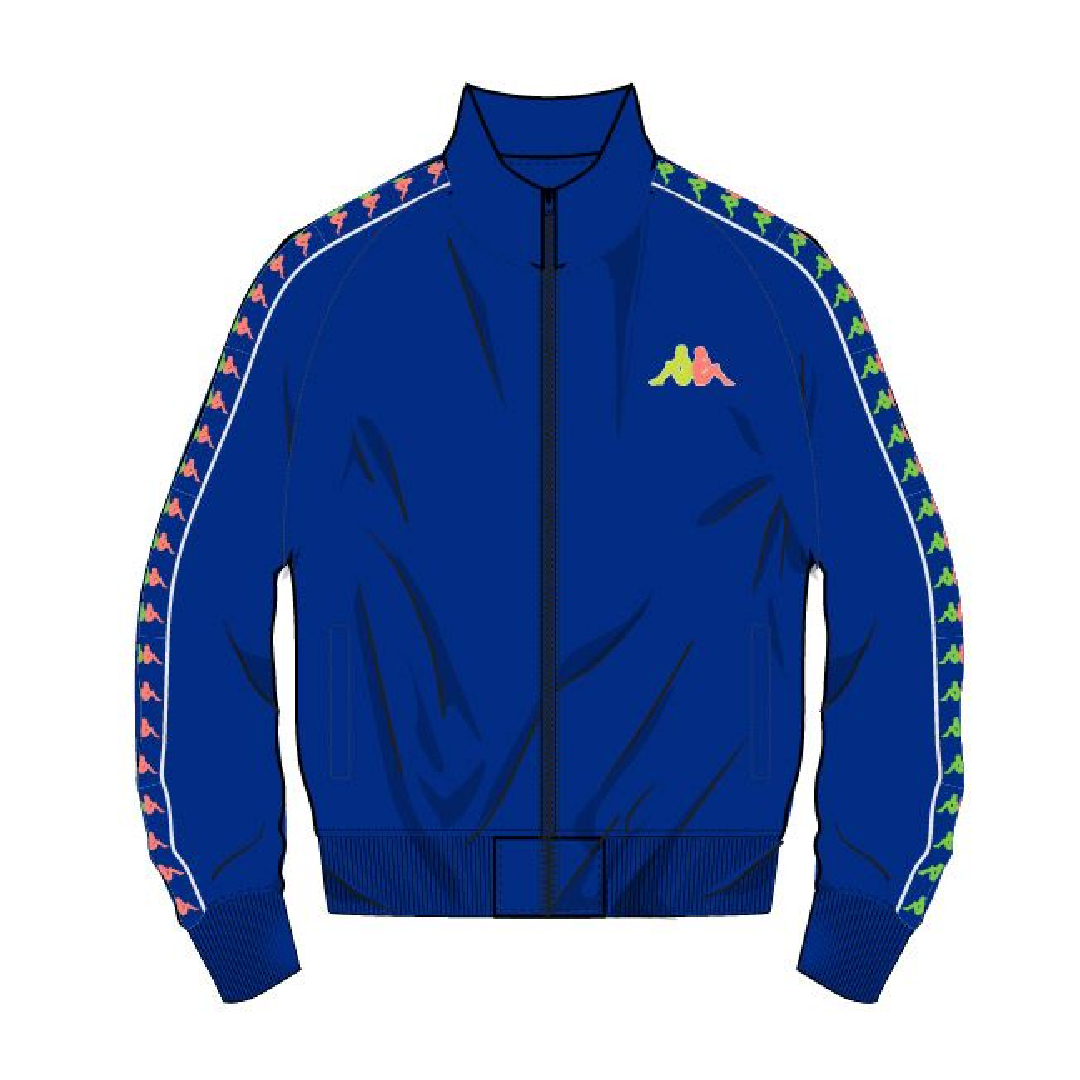 Kappa 222 BANDA CARAMBIE TRACK JACKET - BLUE