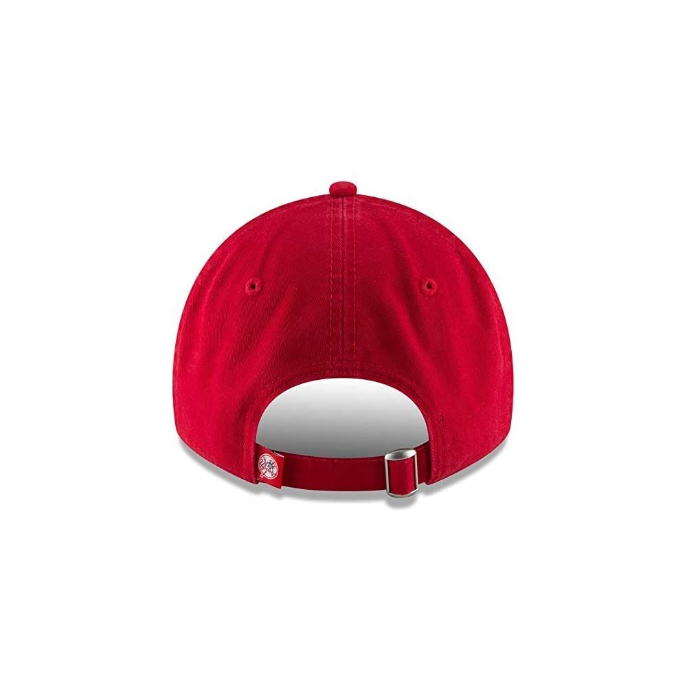 New York Yankees New Era Core Classic 9TWENTY Adjustable Hat-Red