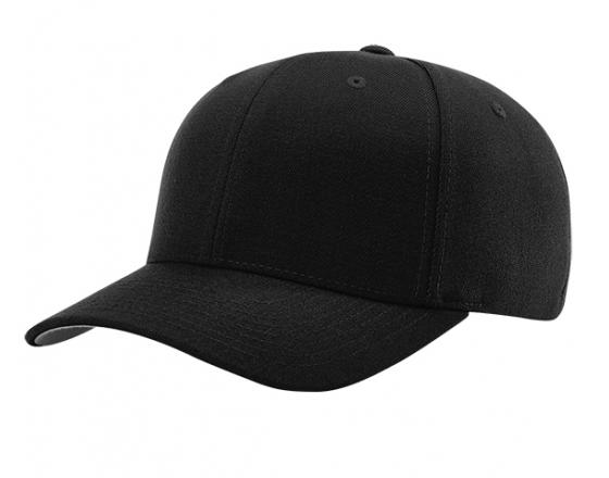 Richardson Wool Blend R-Flex Fitted Hat-Black