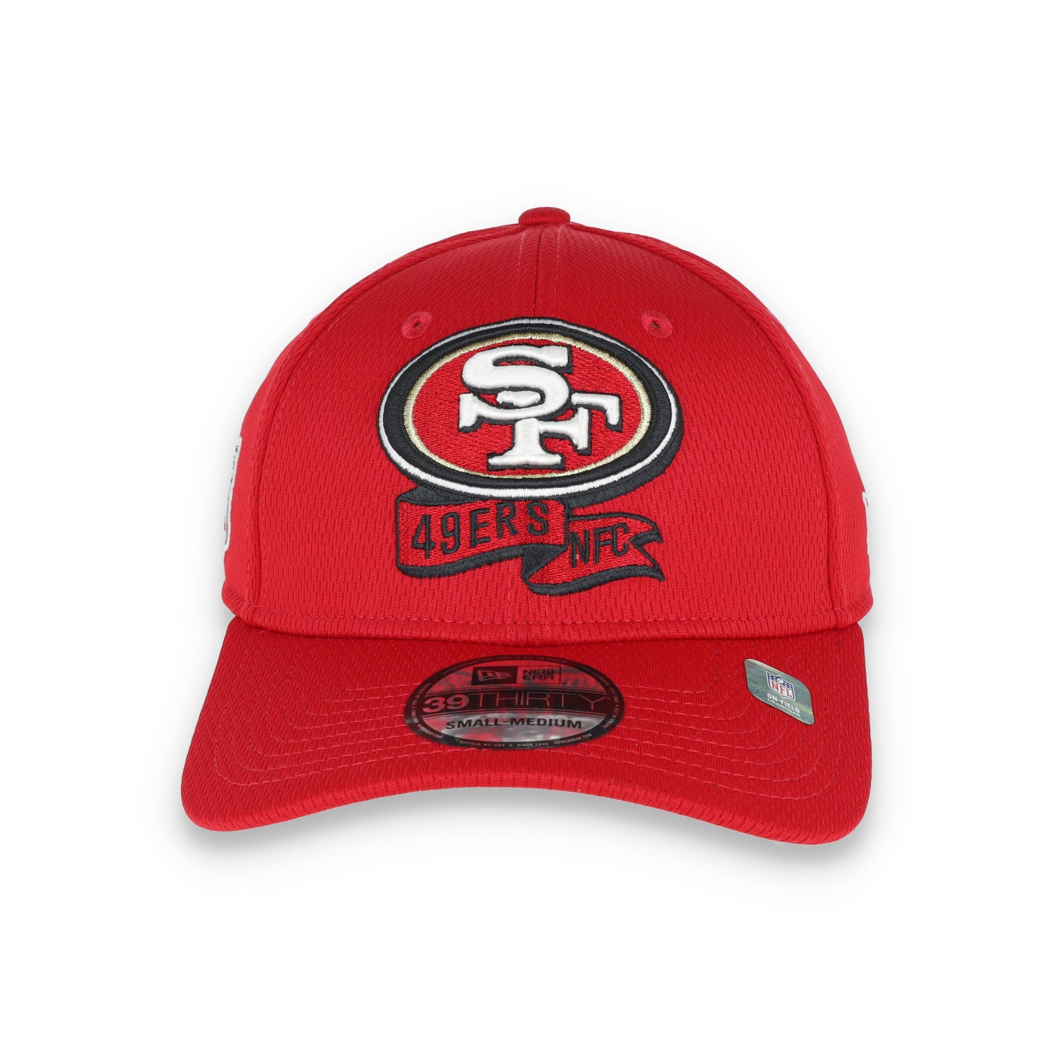 NEW ERA SAN FRANCISCO 49ERS NFL SIDELINE HOME 39THIRTY STRETCH FIT