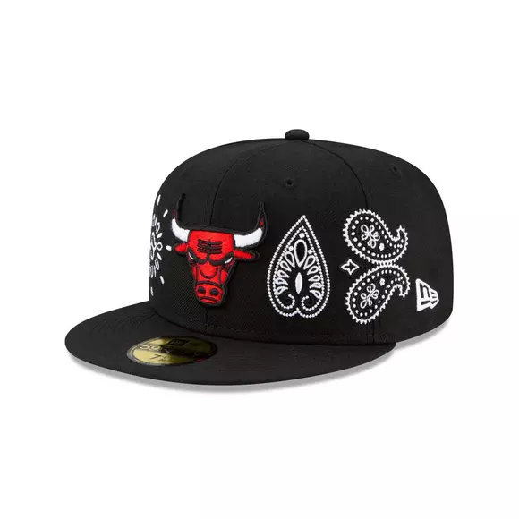 CHICAGO BULLS NEW ERA PAISLEY ELEMENT 59FIFTY FITTED HAT