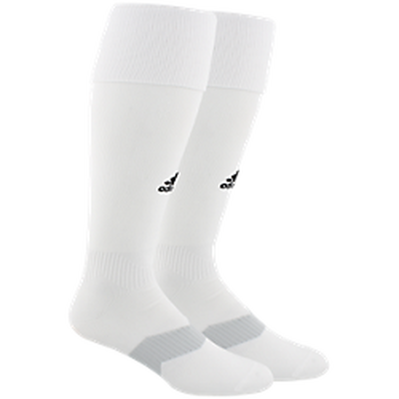 Adidas Metro V OTC Soccer Sock-WHITE