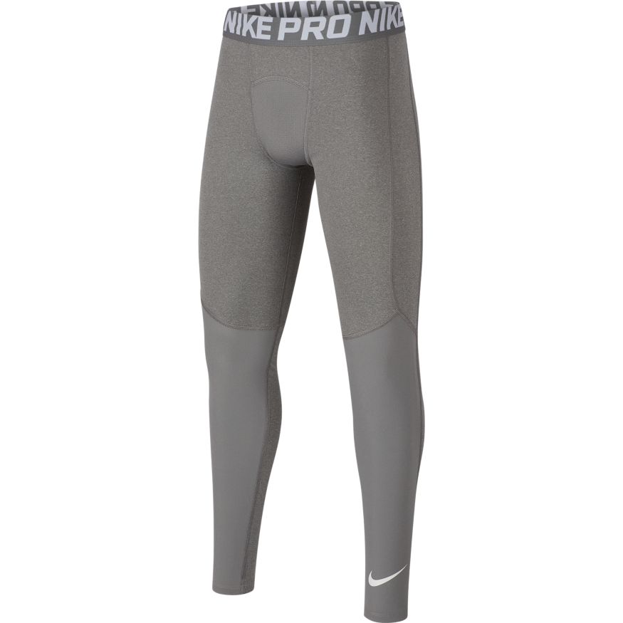 Nike Youth Pro Dri-Fit Training Tights - Grey