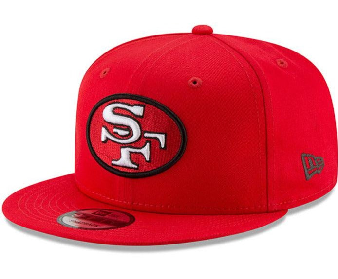 San Francisco 49ers Basic New Era 9Fifty Snapback-RED_nvsoccer.com the coliseum