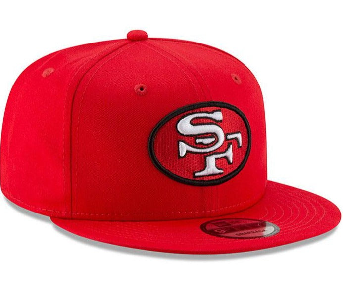 San Francisco 49ers Basic New Era 9Fifty Snapback-RED_nvsoccer.com the coliseum