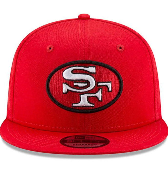 San Francisco 49ers Basic New Era 9Fifty Snapback-RED_nvsoccer.com the coliseum