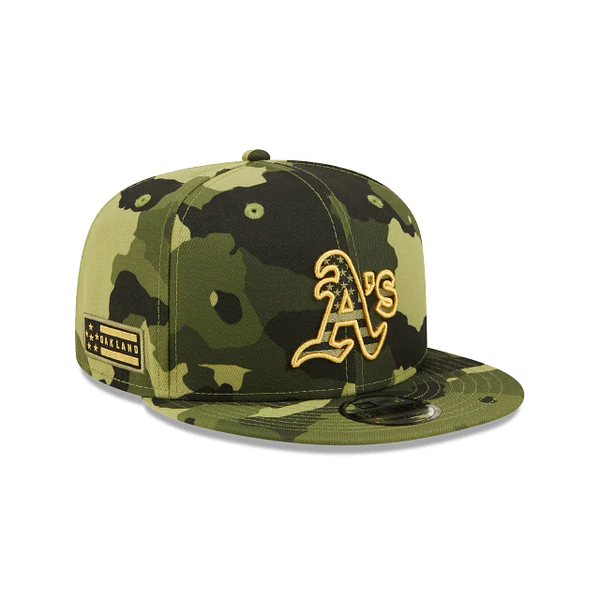New Era Oakland Athletics 2022 Armed Forces Day 9FIFTY Snapback