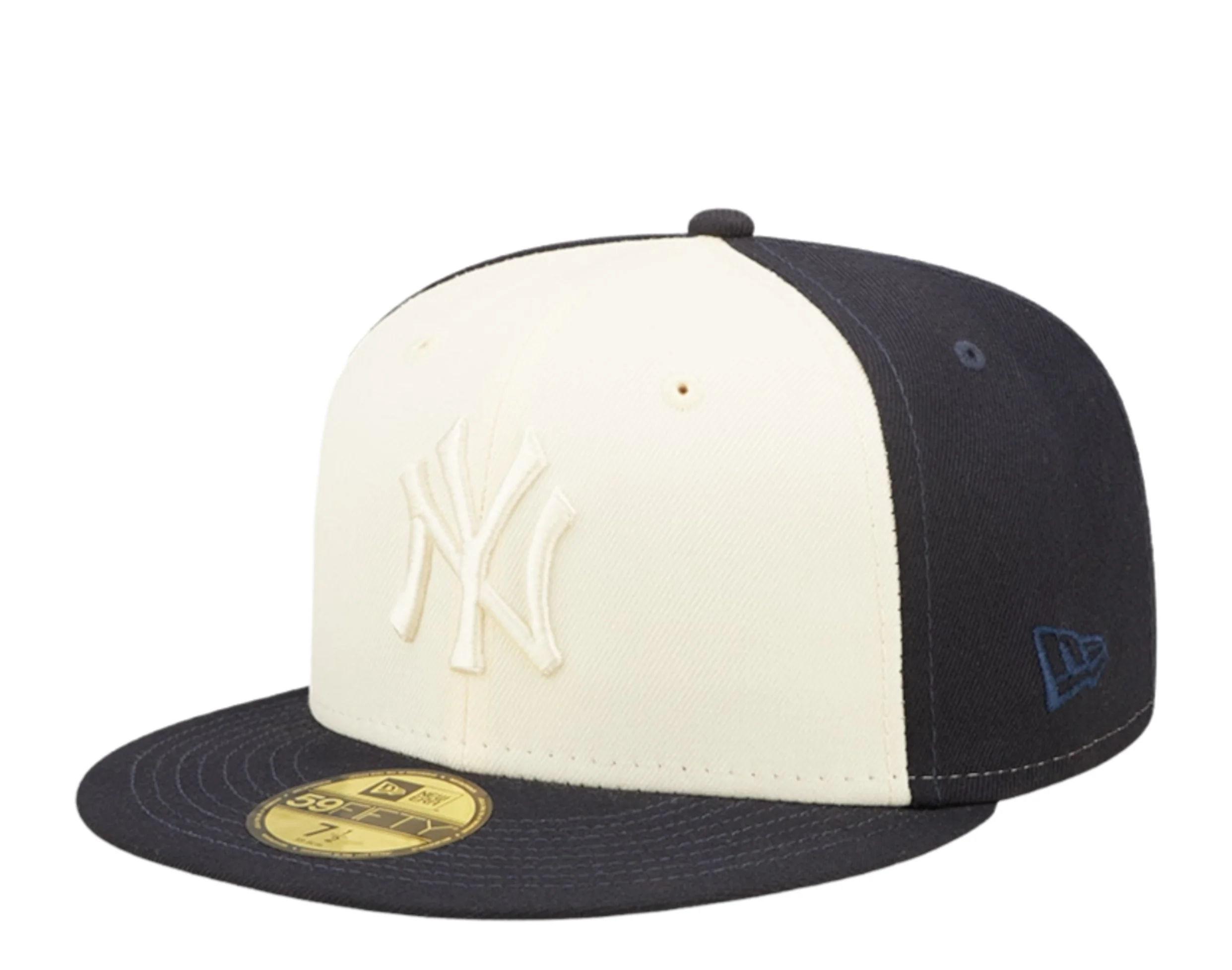 NEW ERA NEW YORK YANKEES 2-TONE 59FIFTY FITTED HAT-NAVY/CREAM