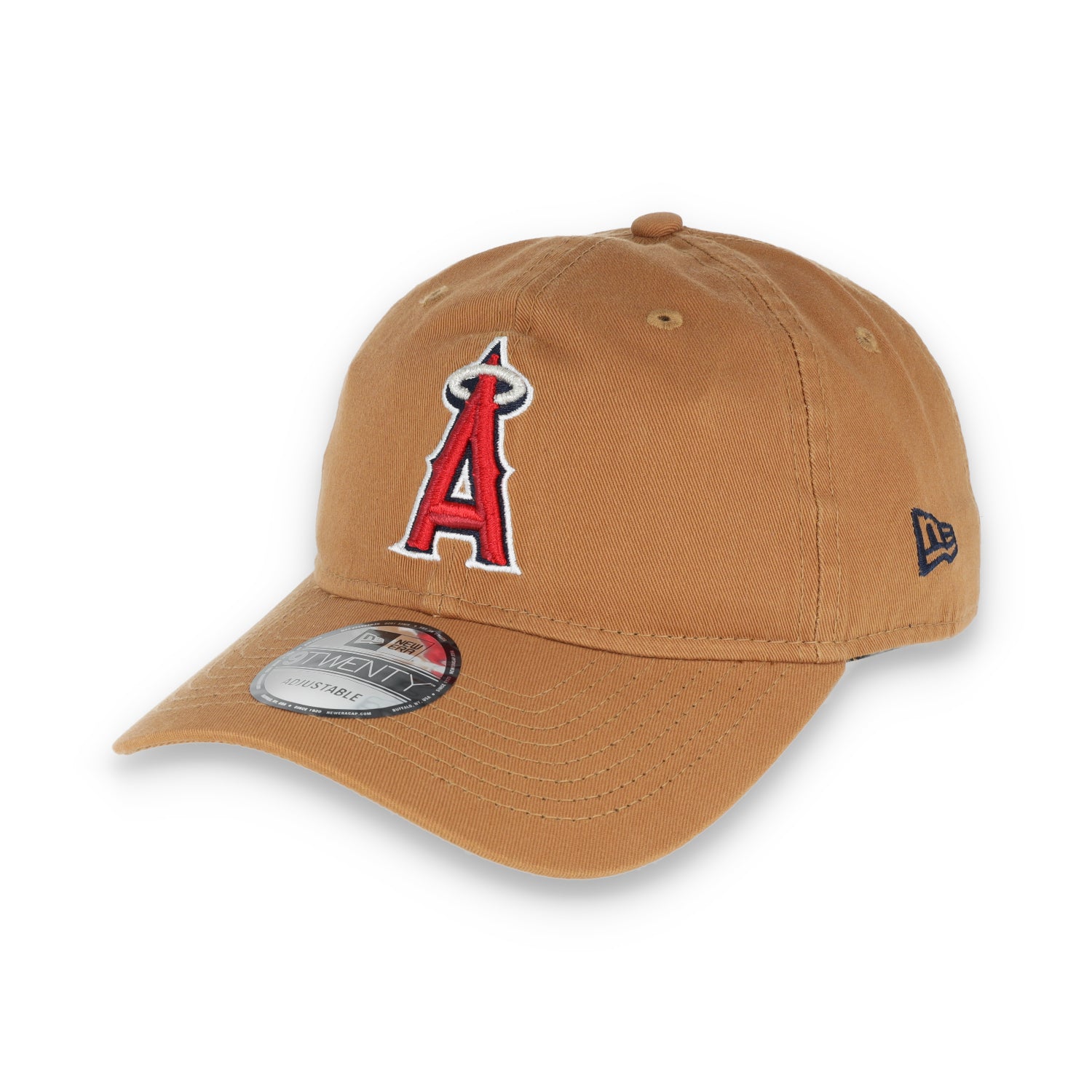 New Era Los Angeles Angels Core Classic 2.0 9TWENTY Adjustable Hat-Khaki