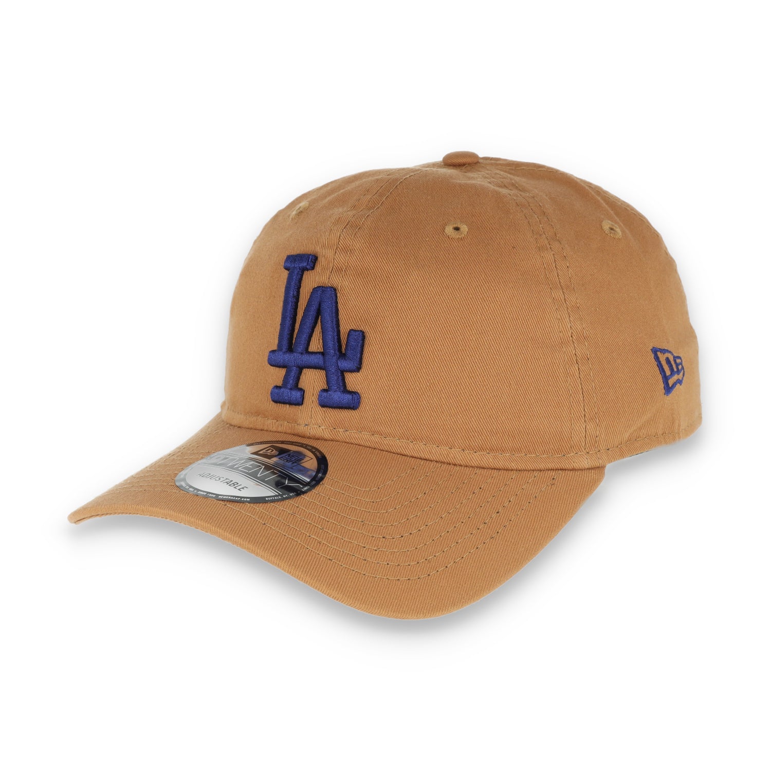 New Era Los Angeles Dodgers Core Classic 2.0 9TWENTY Adjustable Hat-Khaki