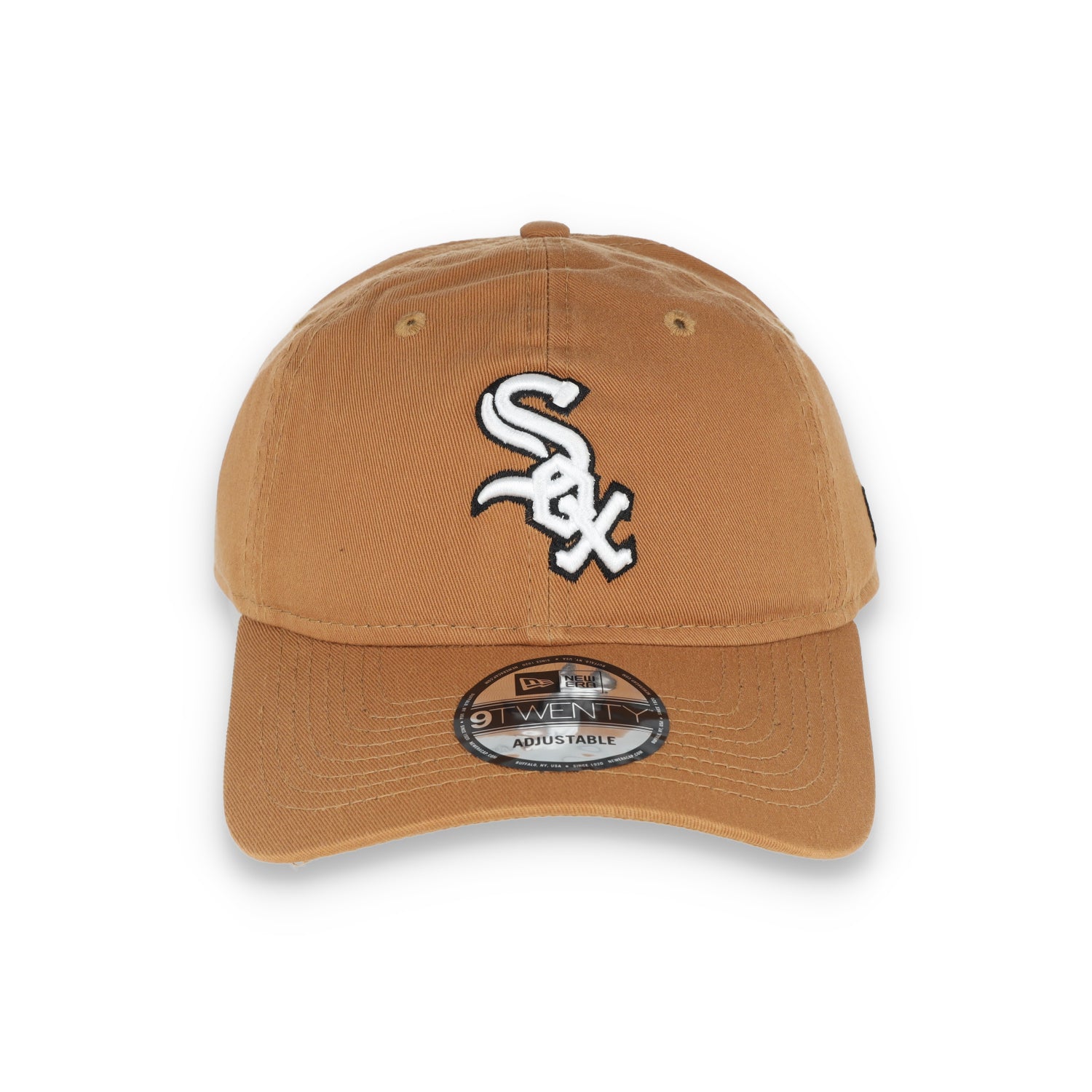 New Era Chicago White Sox Core Classic 2.0 9TWENTY Adjustable Hat-Khaki