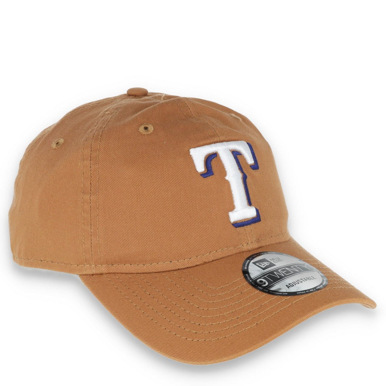 New Era Texas Rangers Core Classic 2.0 9TWENTY Adjustable Hat-Khaki