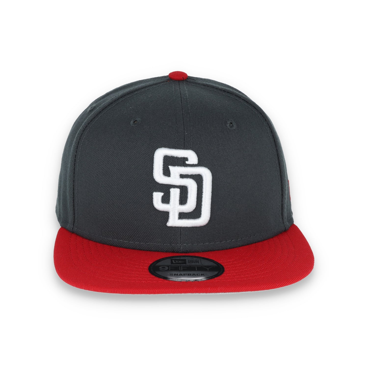 New Era San Diego 2-Tone Color Pack 9FIFTY Snapback Hat-Grey/Red