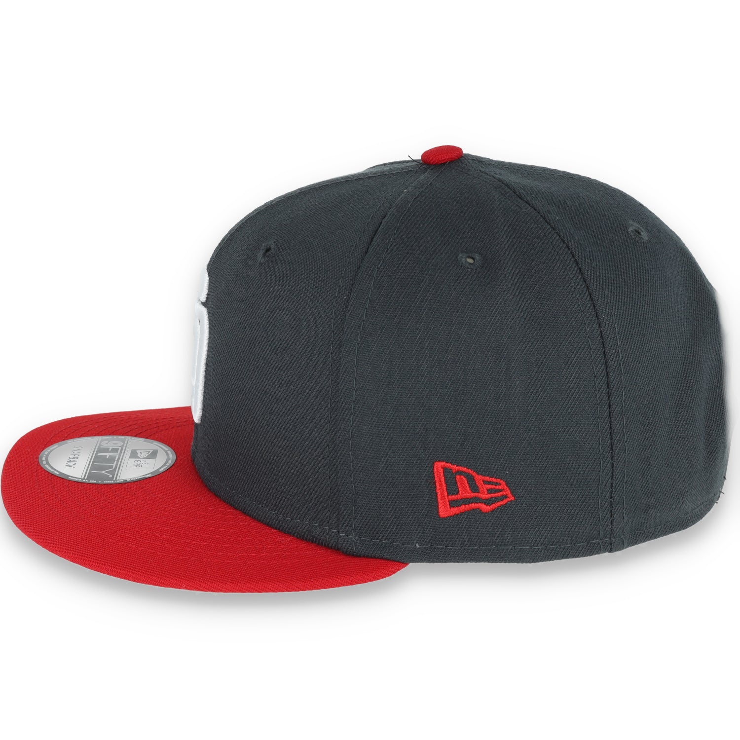 New Era San Diego 2-Tone Color Pack 9FIFTY Snapback Hat-Grey/Red
