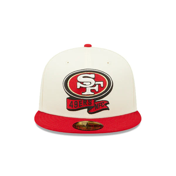 NEW ERA SAN FRANCISCO 49ERS OFFICIAL ON-FIELD SIDELINE 59FIFTY FITTED