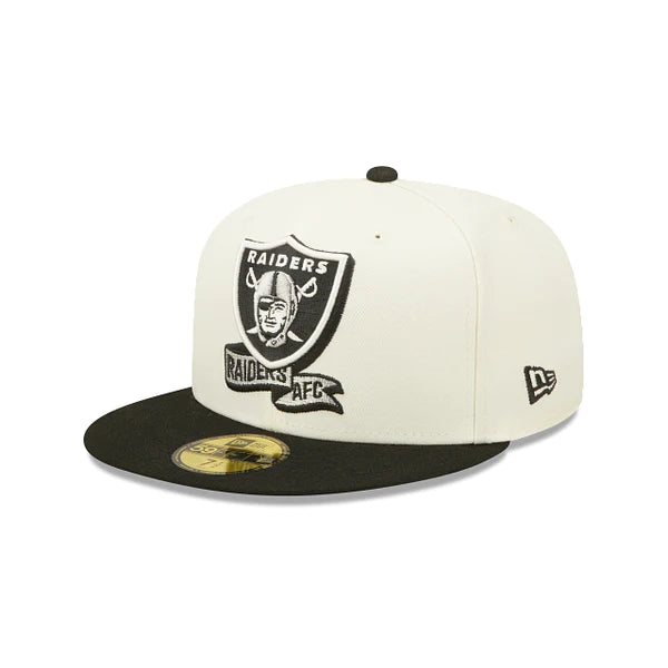 NEW ERA LAS VEGAS RAIDERS OFFICIAL ON-FIELD SIDELINE 59FIFTY FITTED