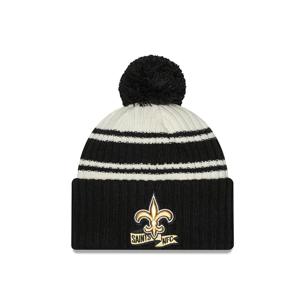 New Era New Orleans Saint Cold Weather Pom Knit