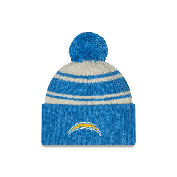 New Era Los Angeles Chargers Cold Weather Pom Knit