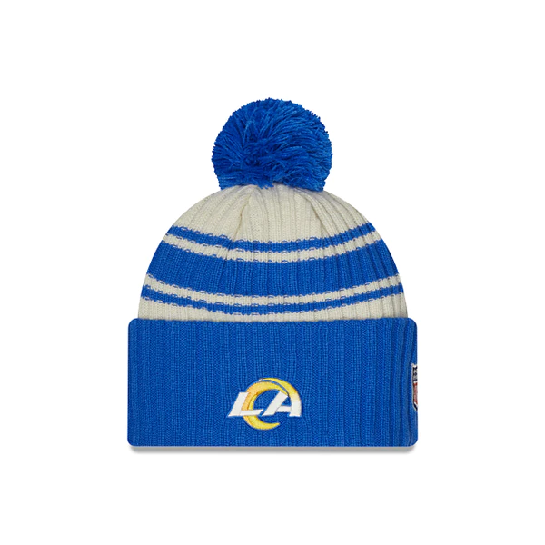 New Era Los Angeles Rams Cold Weather Pom Knit