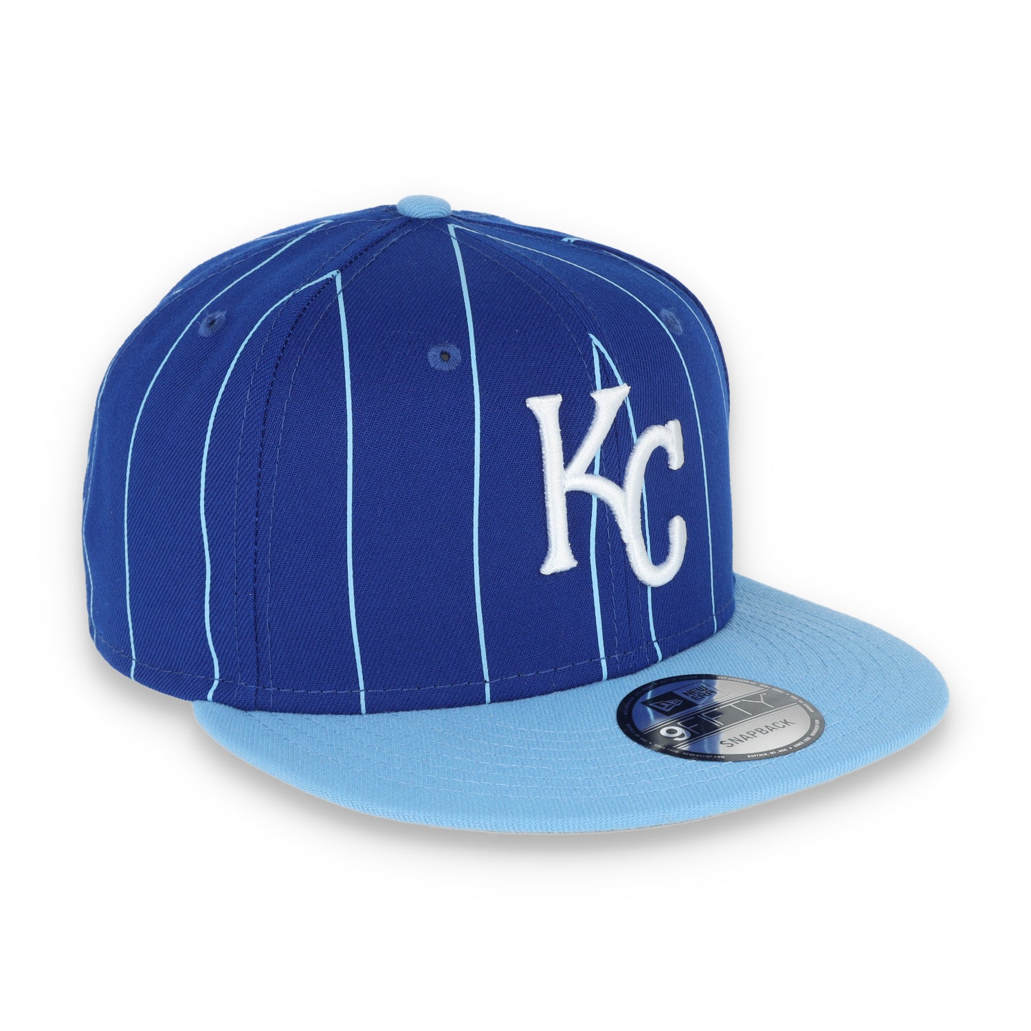 New Era Kansas City Royals Vintage Throwback 9Fifty Snapback Hat-Blue