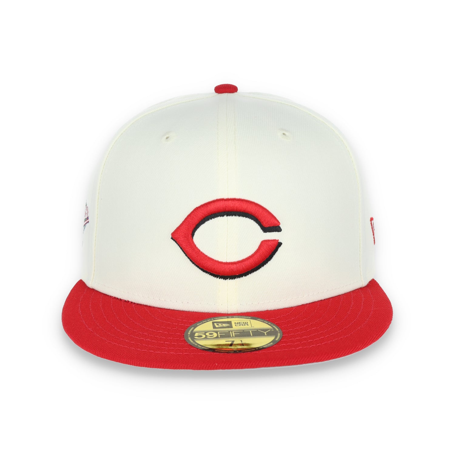 New Era Cincinnati Reds 1990 World Series Side Patch Throwback White 59FIFTY Fitted