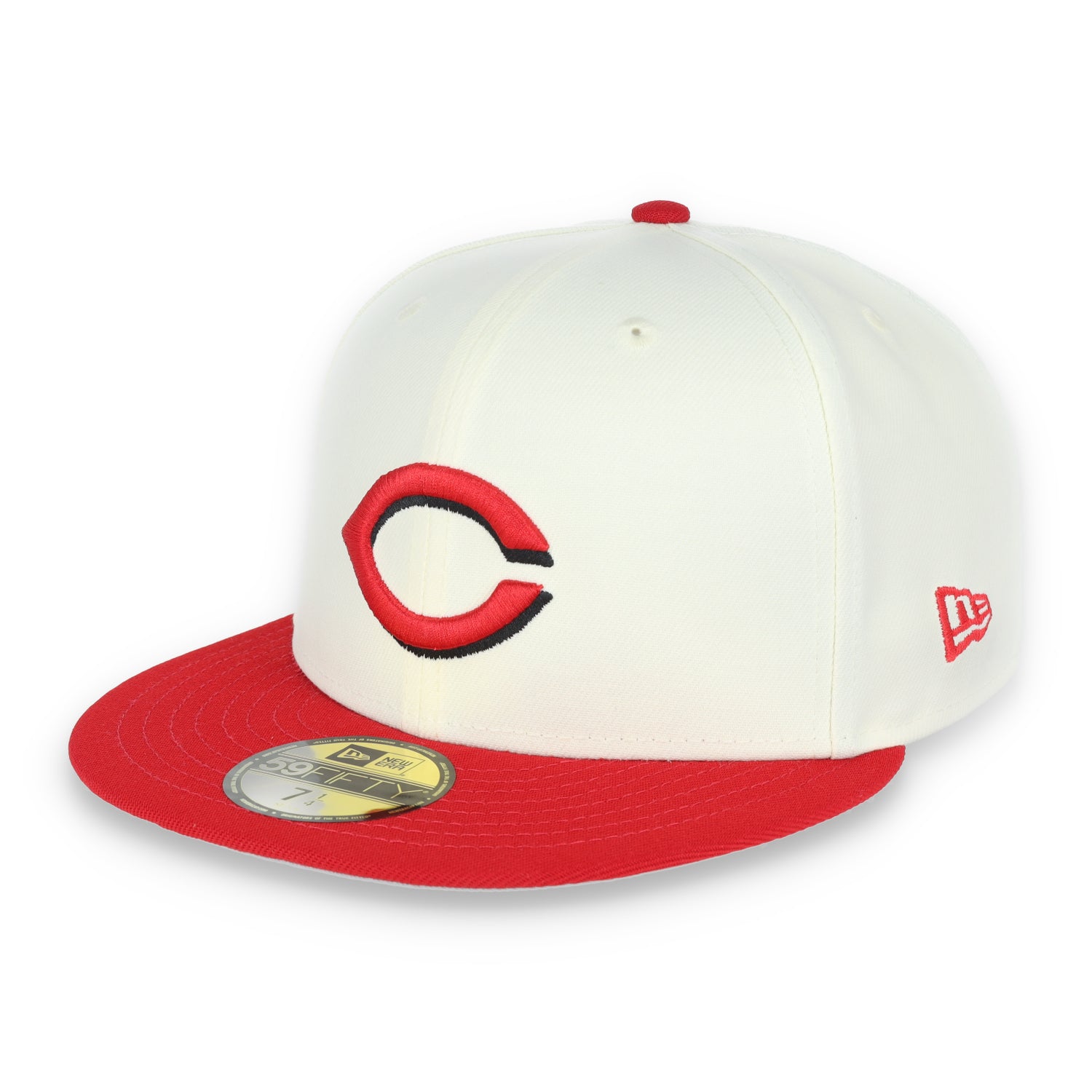 New Era Cincinnati Reds 1990 World Series Side Patch Throwback White 59FIFTY Fitted