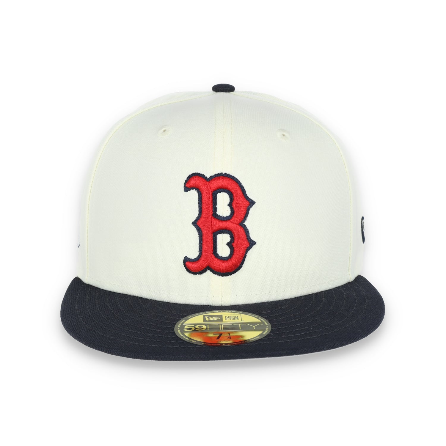New Era Boston Red Sox Throwback 2013 World Series Patch 59FIFTY Fitted Ivory Hat