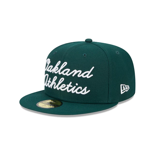 New Era Oakland Athletics Fairway Script 59FIFTY Fitted