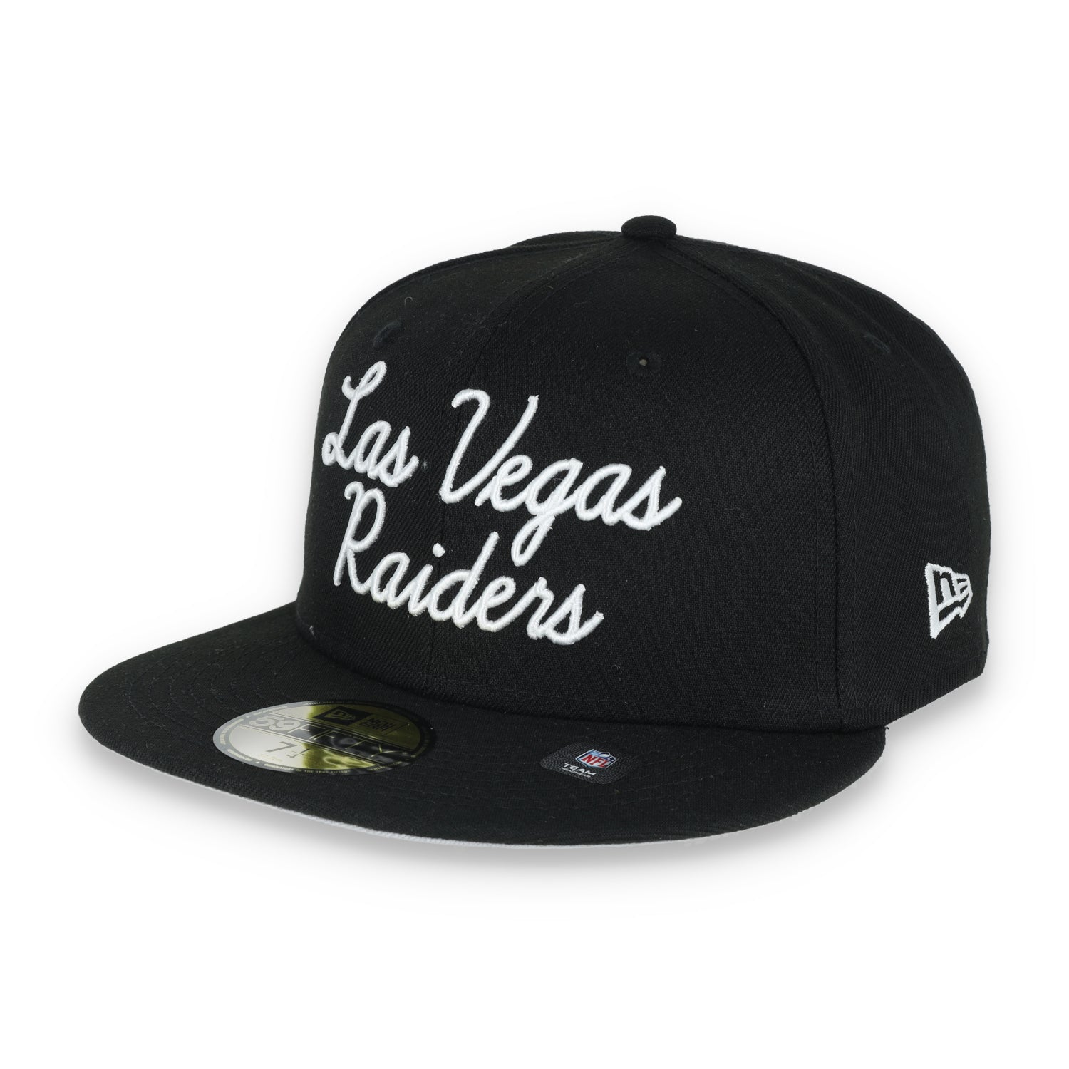New Era Las Vegas Raiders Fairway Script 59FIFTY Fitted Hat