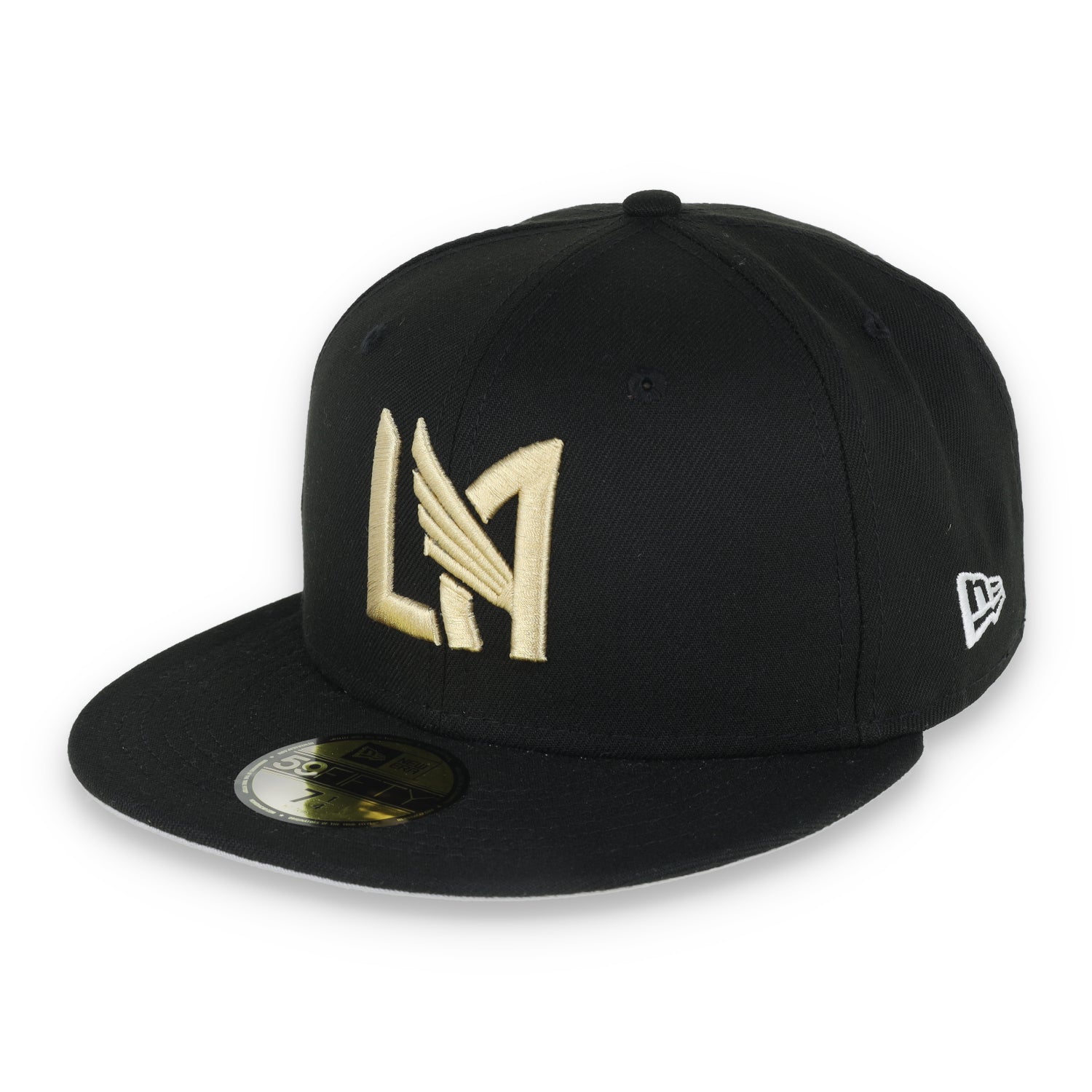 New Era Los Angeles FC Team Name Side Patch 59FIFTY Fitted Hat
