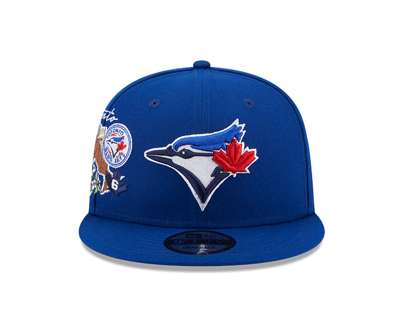 New Era Toronto Blue Jays Icon E1 9Fifty Snapback Hat-Blue