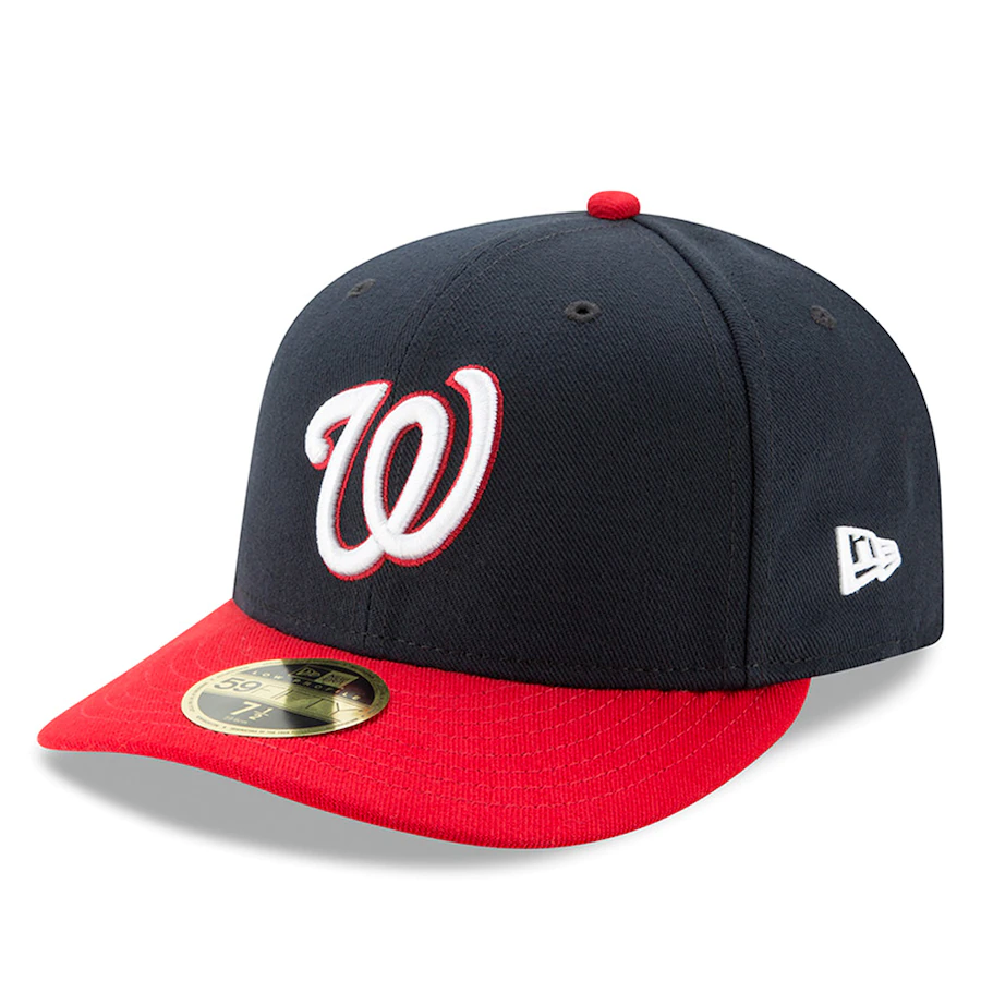 WASHINGTON NATIONALS LOW PROFILE ALTERNATE COLLECTION 59FIFTY FITTED-ON-FIELD COLLECTION-BLUE