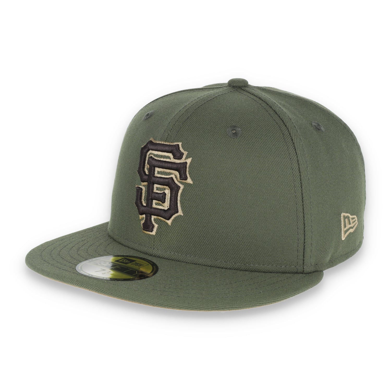 New Era San Francisco Side Patch 59IFTY Fitted Hat-Olive