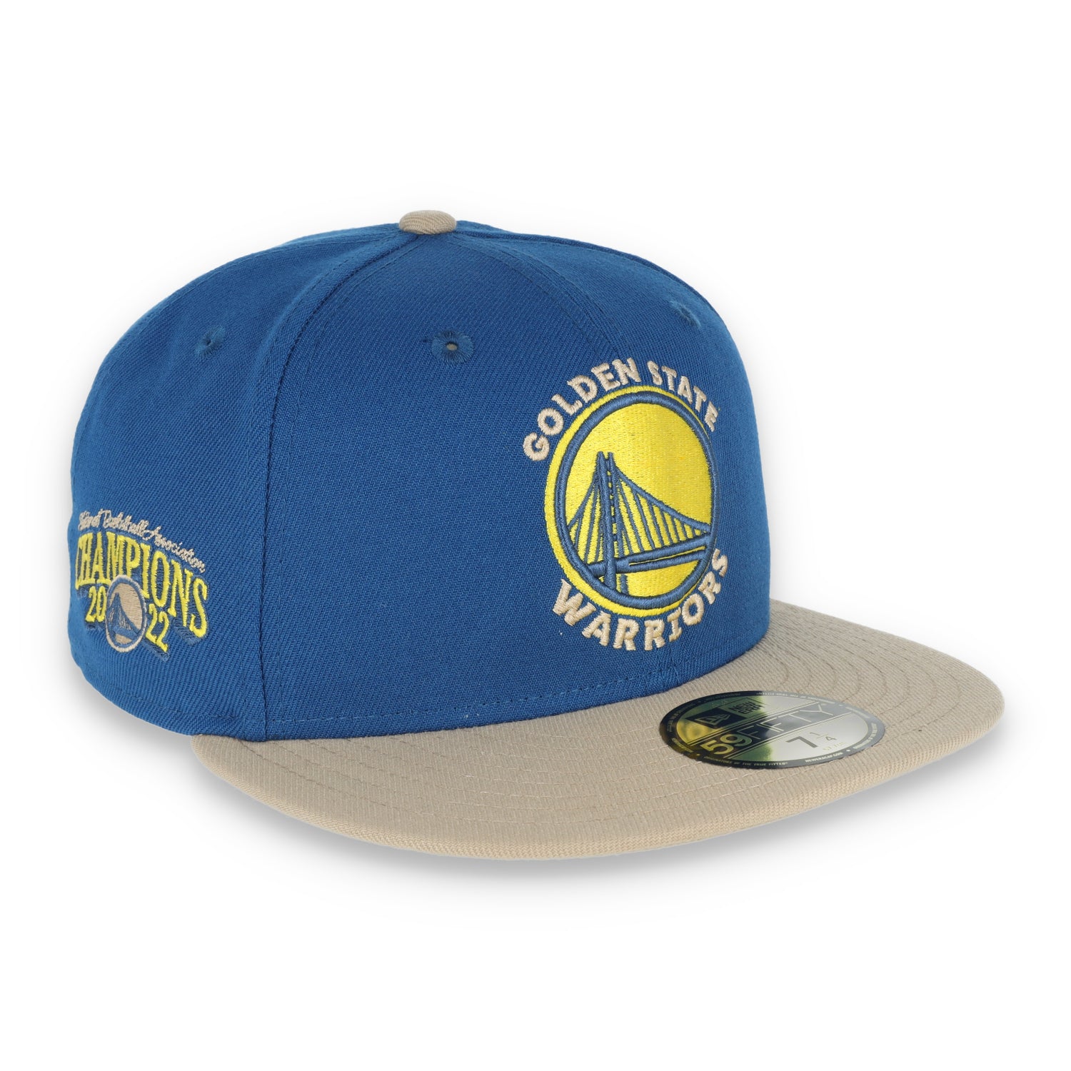 New Era Golden State Warriors 2022 Champions Side Patch 59Fifty Fitted Hat