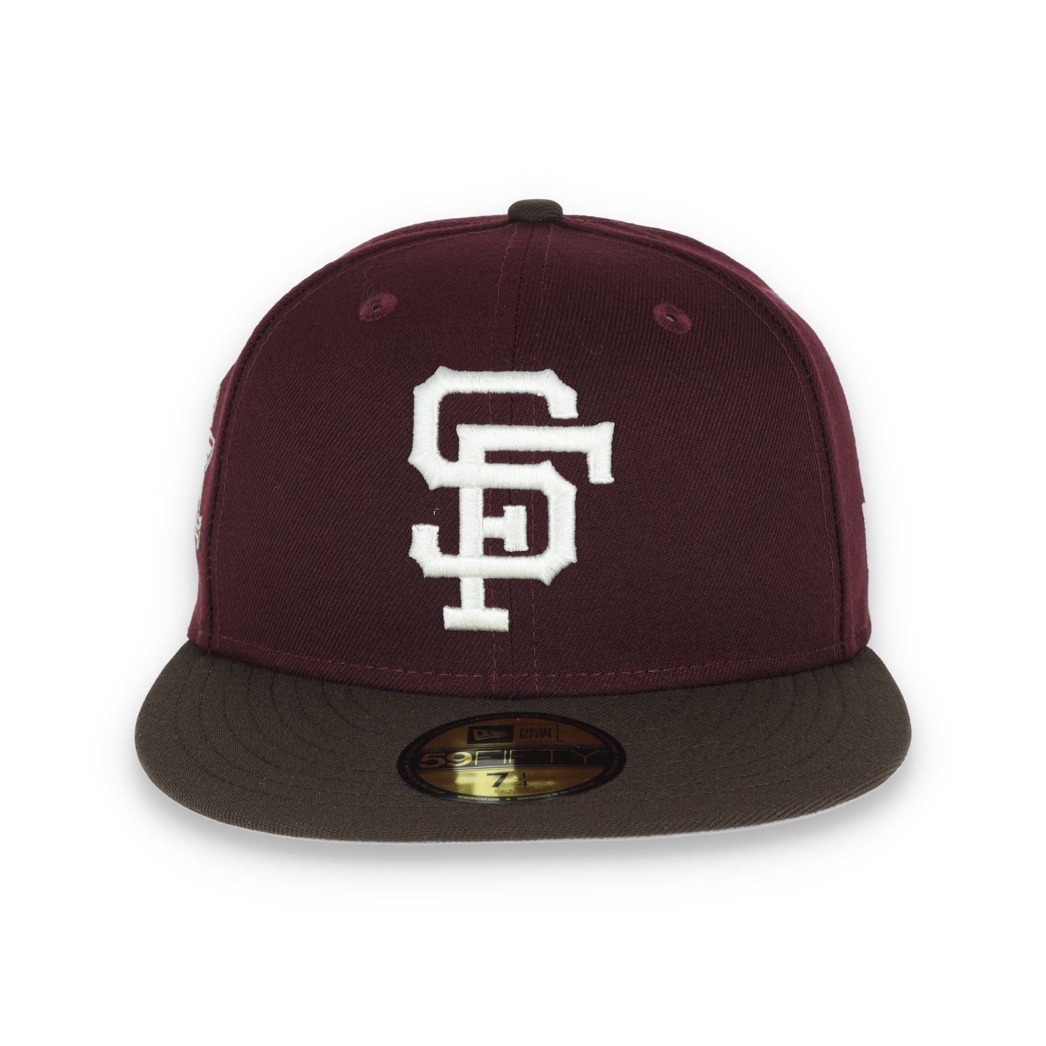 New Era San Francisco 1996 All-Star Side Patch 59IFTY Fitted Hat-Maroon