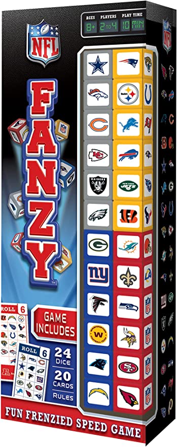 NFL All Teams Fanzy Dice Game