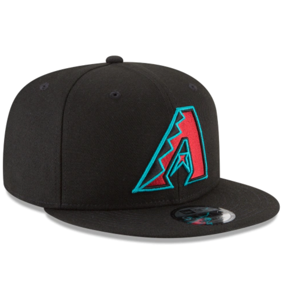 ARIZONA DIAMONDBACKS NEW ERA HOME AUTHENTIC COLLECTION 9FIFTY  ON-FIELD COLLECTION BLACK/CYAN NVSOCCER.COM THE COLISEUM