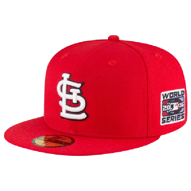 NEW ERA ST. LOUIS CARDINALS 2006 WORLD SERIES WOOL 59FIFTY FITTED