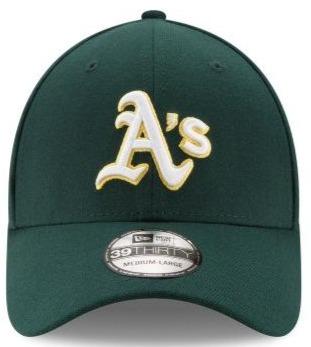 NEW ERA OAKLAND ATHLETICS TEAM CLASSIC 39THIRTY ROAD 2015-GREEN