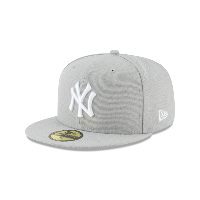 NEW ERA NEW YORK YANKEES GRAY BASIC 59FIFTY FITTED